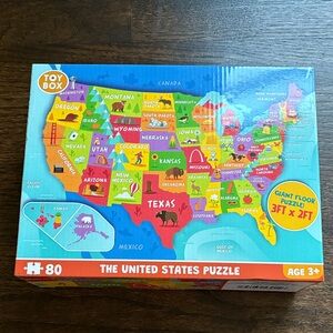 United States Puzzle - Colorful Educational Toy